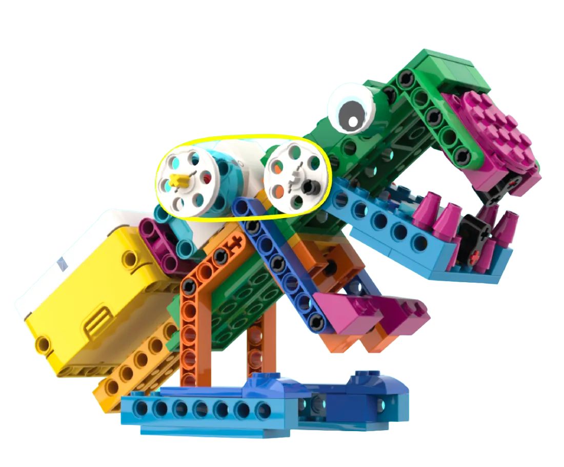 Dinosaurier-Roboter aus LEGO® Education SPIKE